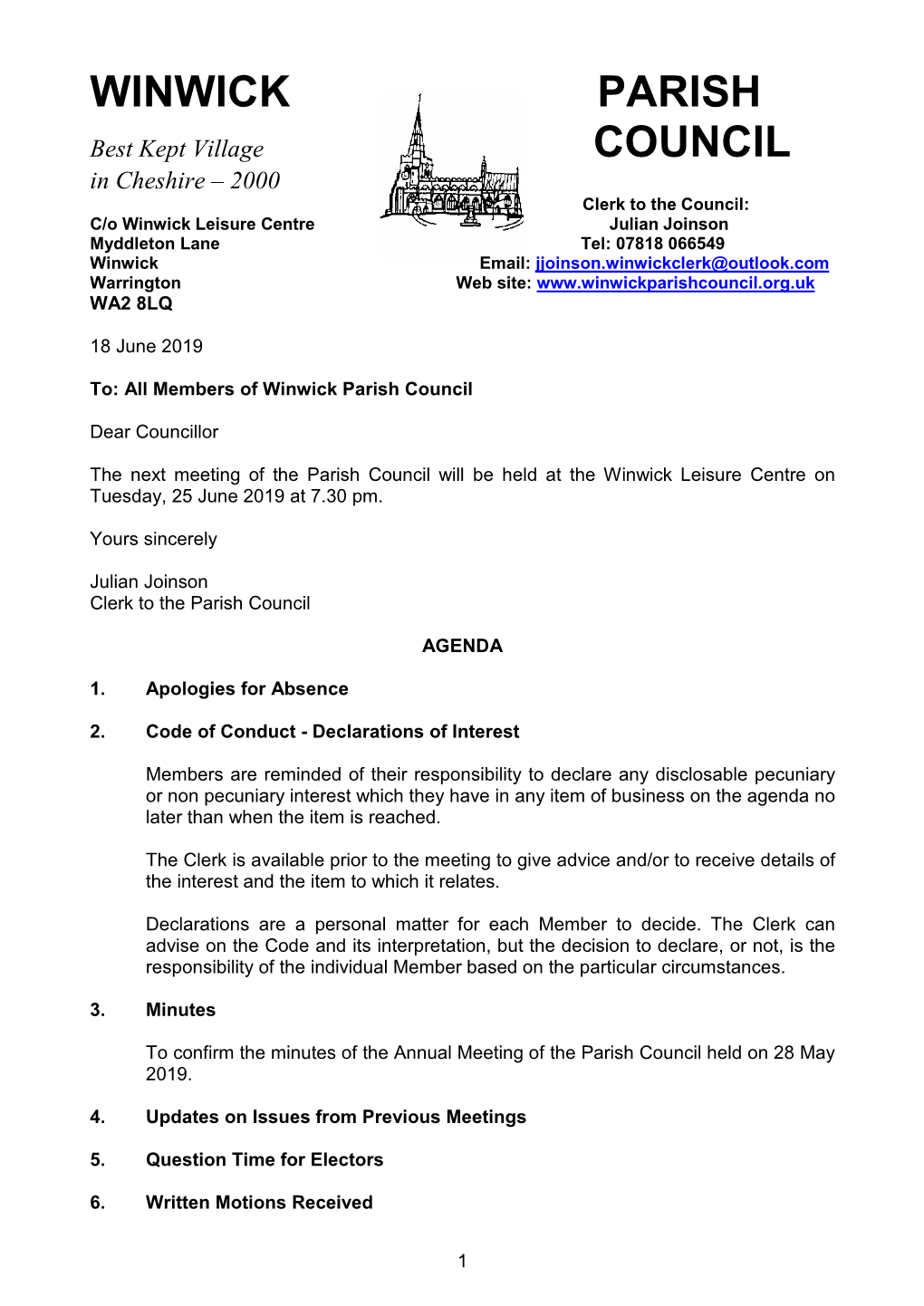 Document-Pack-Winwick-Parish-Council-Agenda-25.06.19