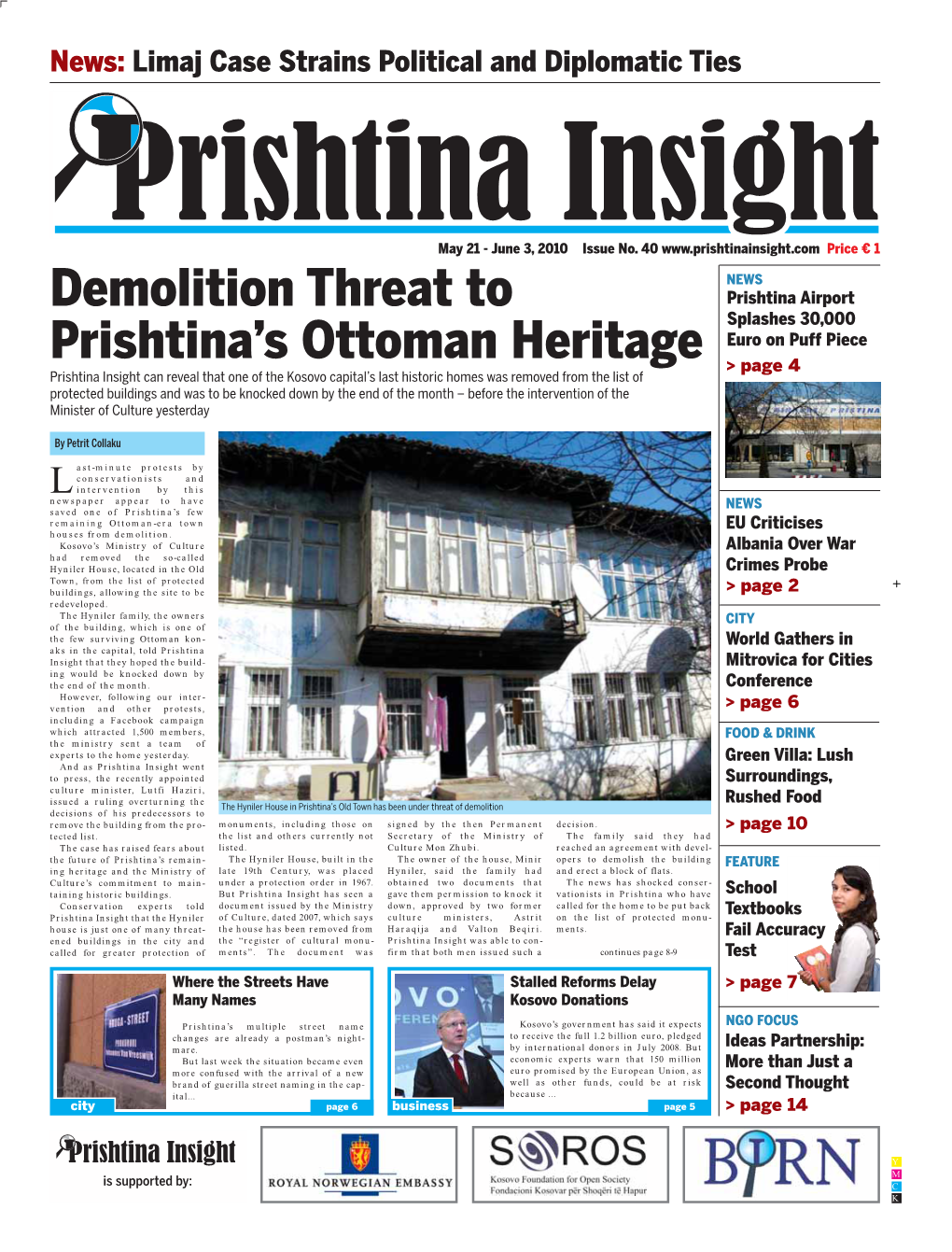 Demolition Threat to Prishtina's Ottoman Heritage