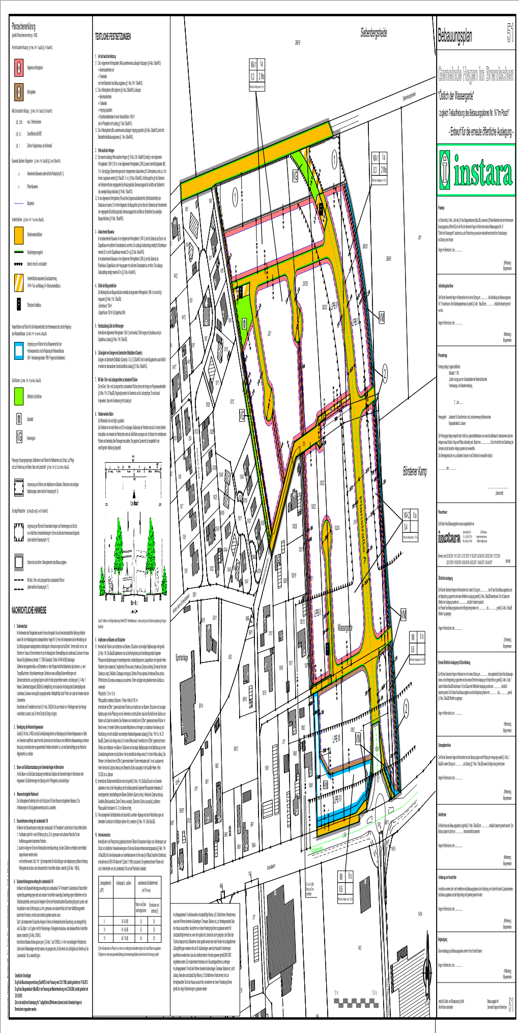 Bebauungsplan Gemeinde Hagen Im Bremischen 51