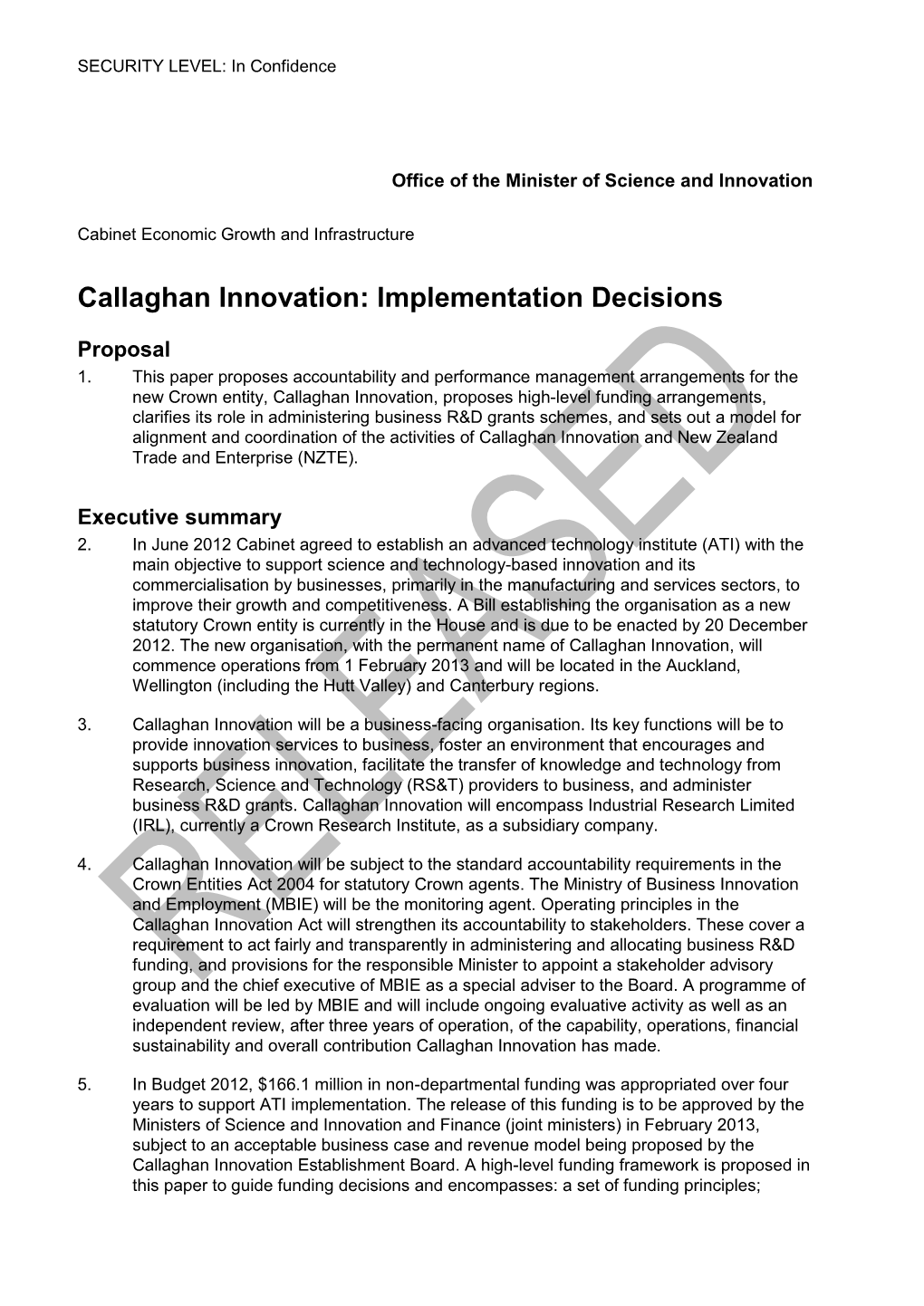 Implementation Decisions