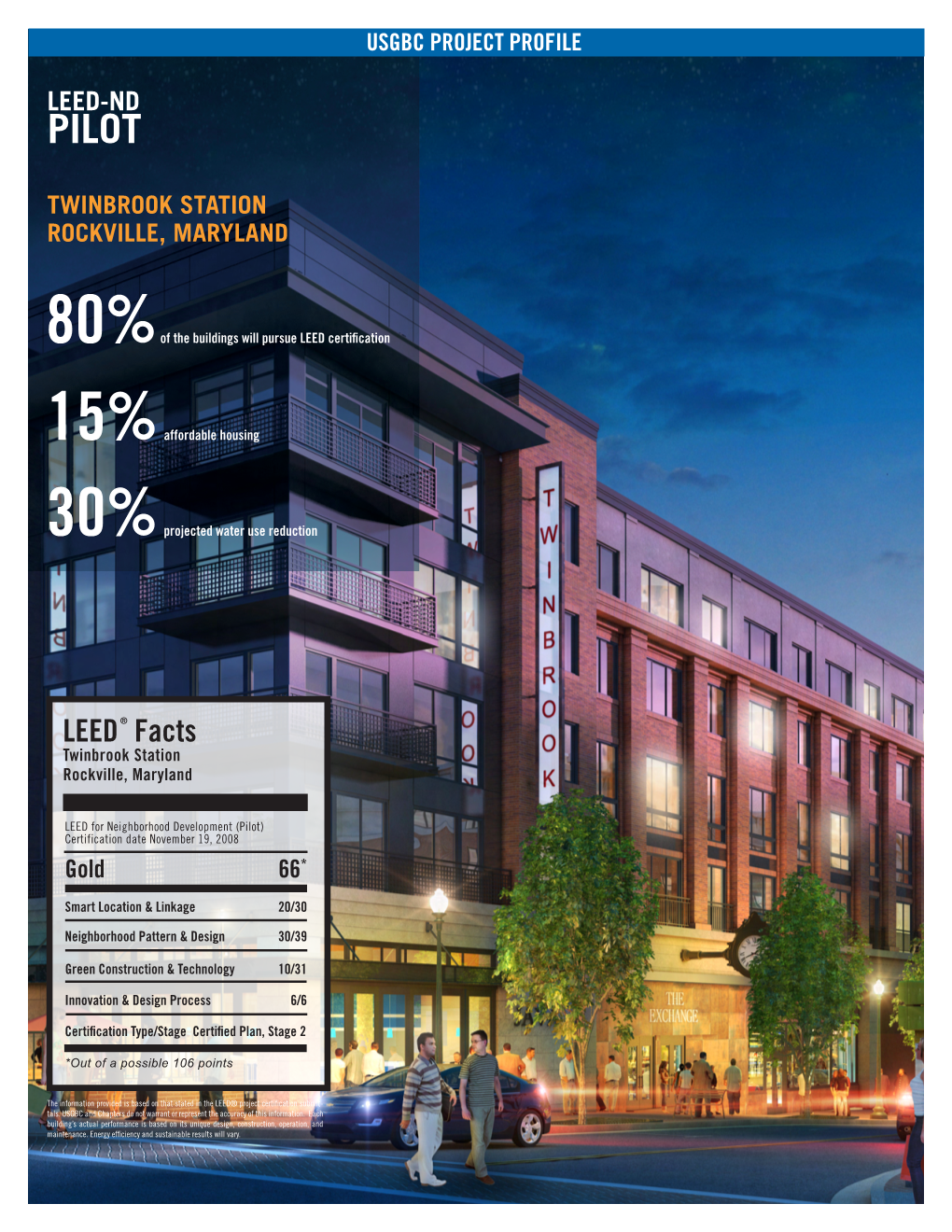 LEED ® Facts Twinbrook Station Rockville, Maryland