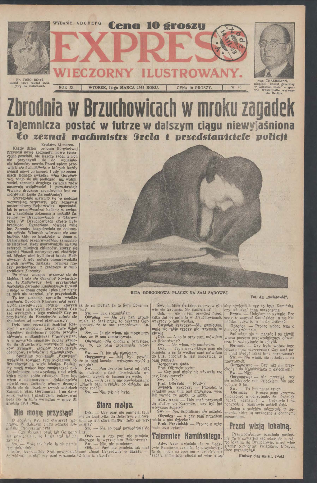 Zbrodnia W Brzuchowicach W Mroku Zagadek