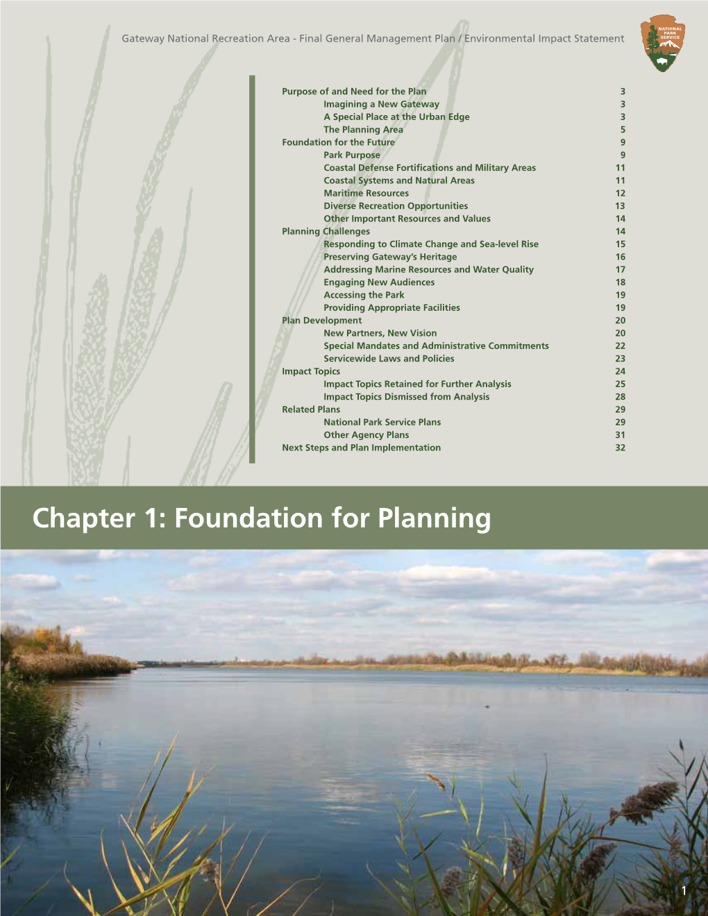 Foundation for Planning