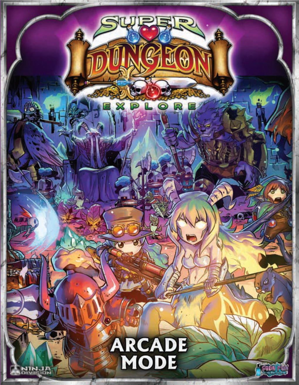 Super Dungeon Explore Arcade Mode Rulebook