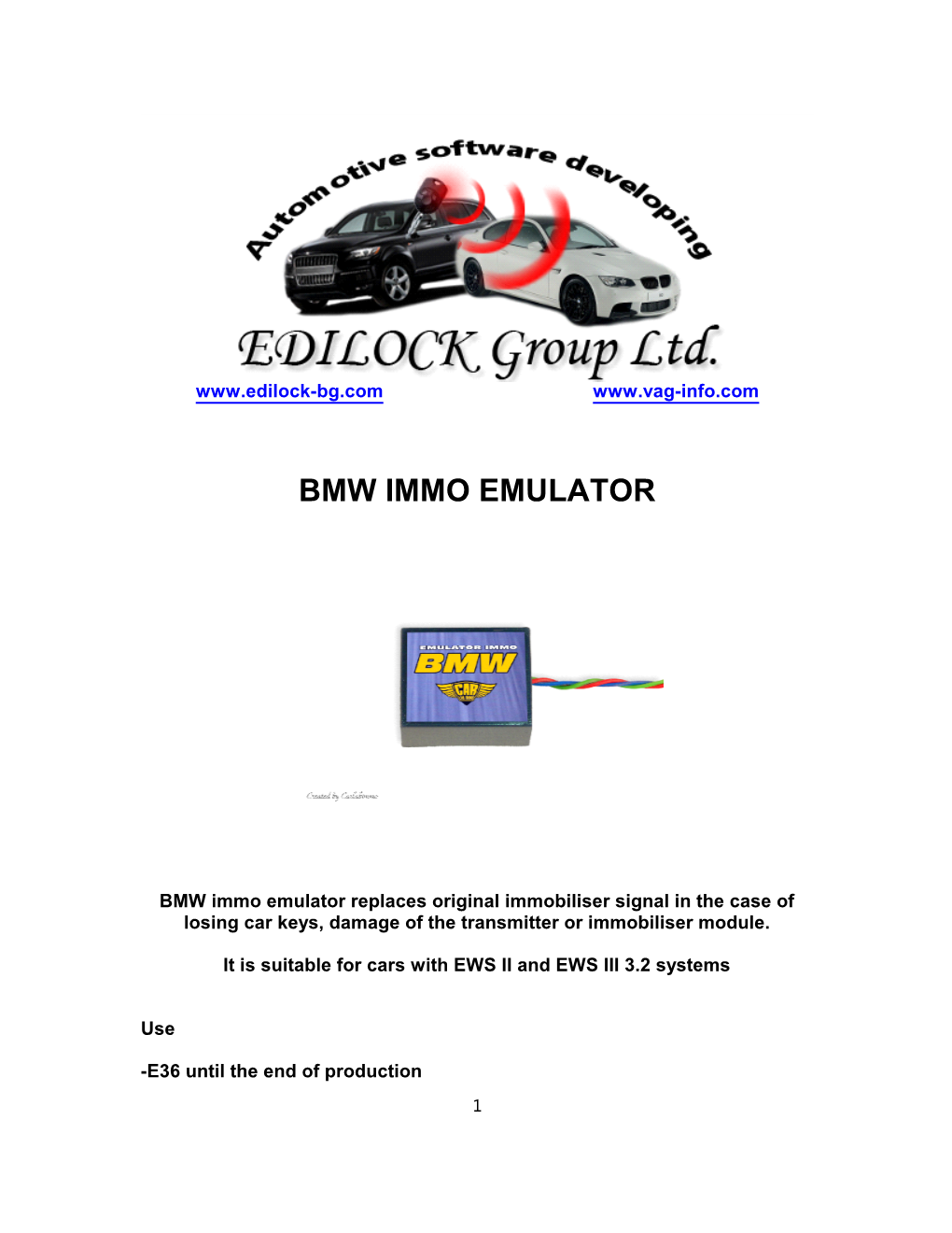 Bmw Immo Emulator