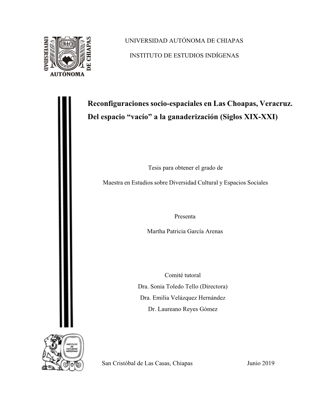 Reconfiguraciones Socio-Espaciales En Las Choapas, Veracruz. Del Espacio “Vacío” a La Ganaderización (Siglos XIX-XXI)