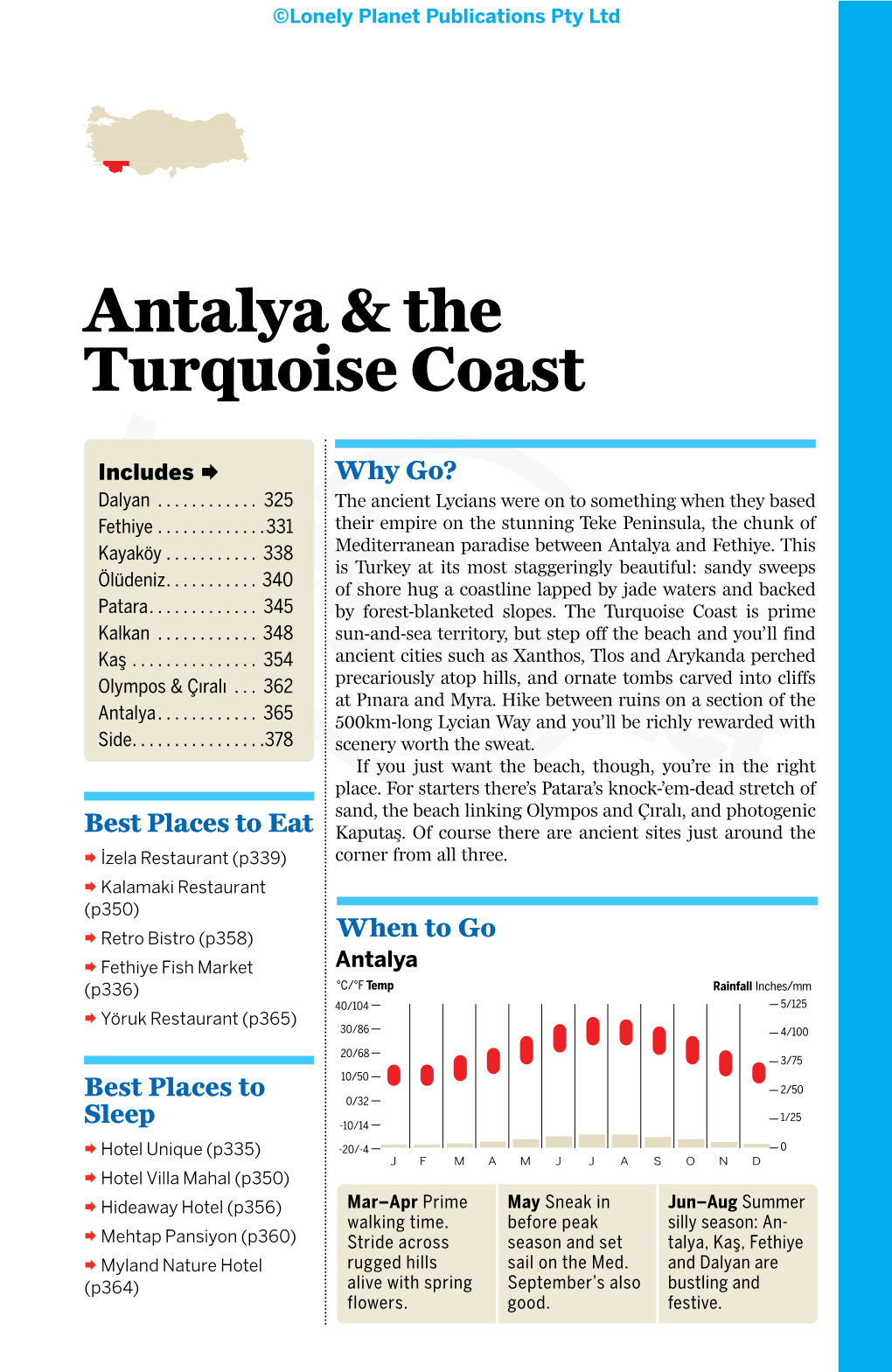 Antalya & the Turquoise Coast