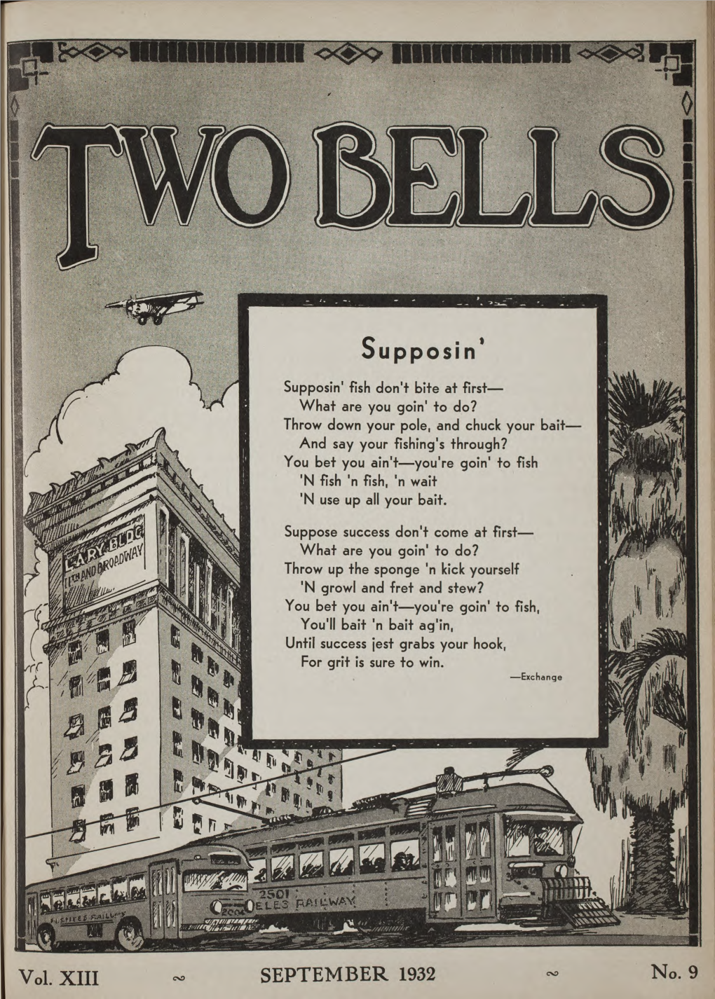 Two Bells, Brown Is Giving Page 9, Column 1, Contained These Instructions to Words: Mr