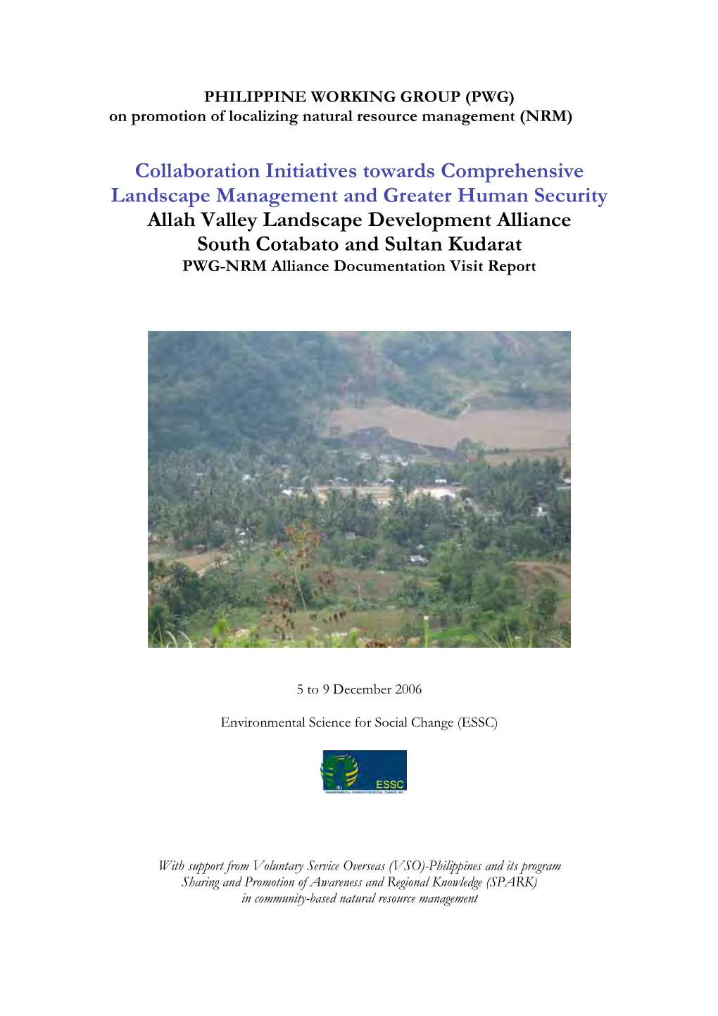 Collaboration Initiatives Towards Comprehensive Landscape