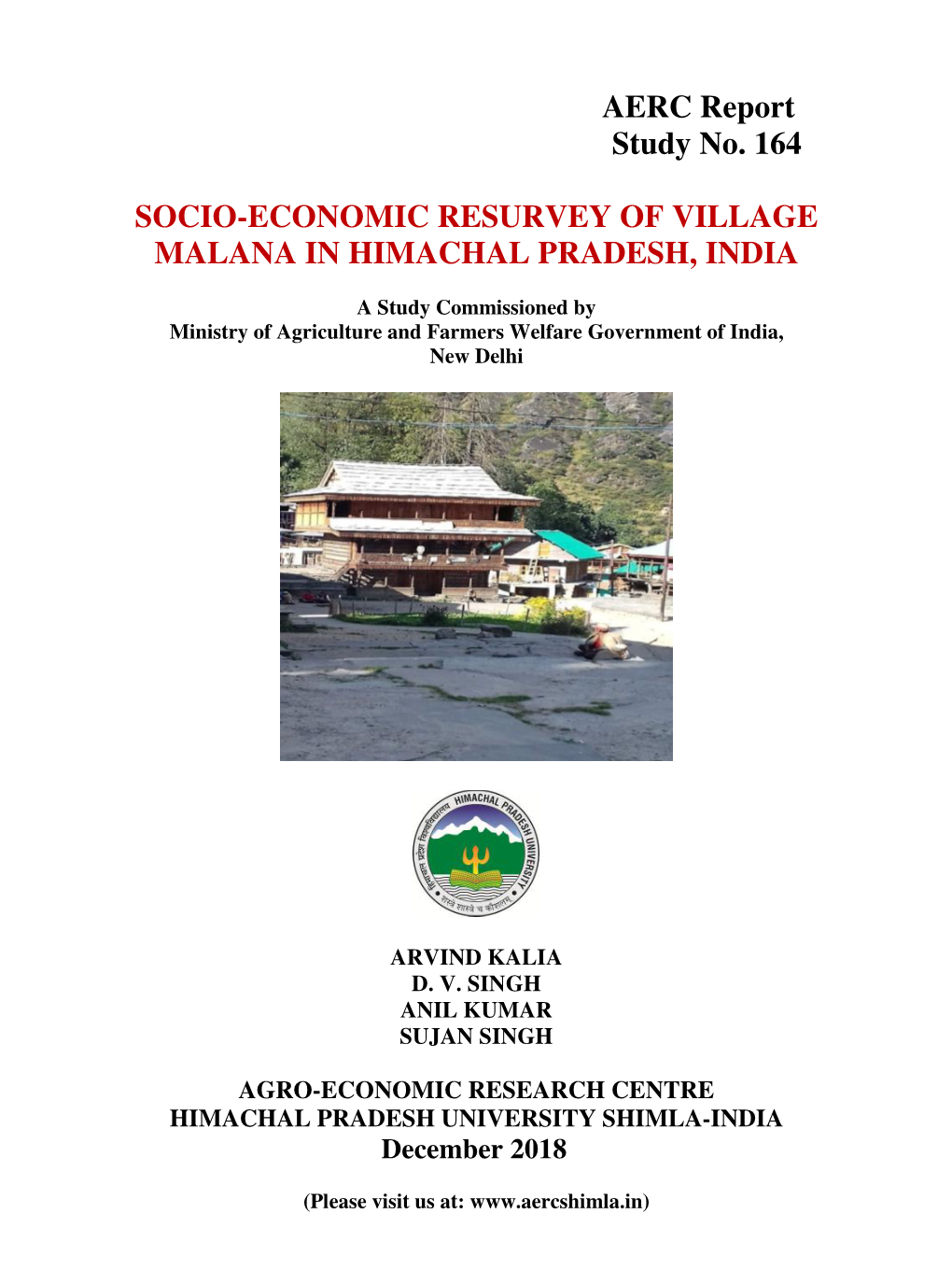 AERC Report Study No. 164 SOCIO