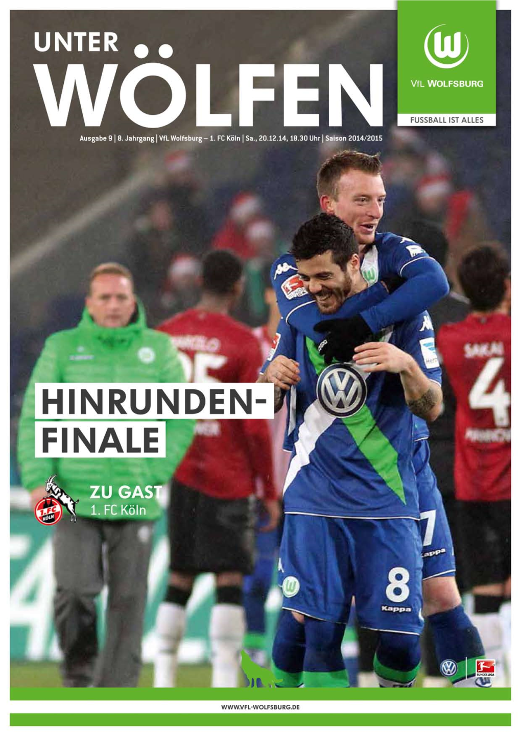 Des Vfl Wolfsburg Saison 2014/2015