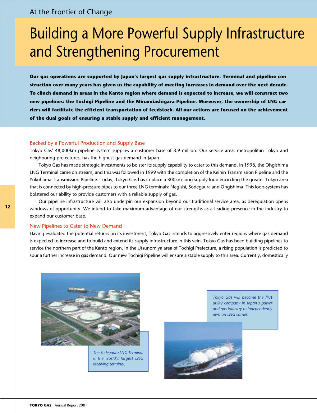 Building a More Powerful Supply Infrastructure and Strengthening Procurement