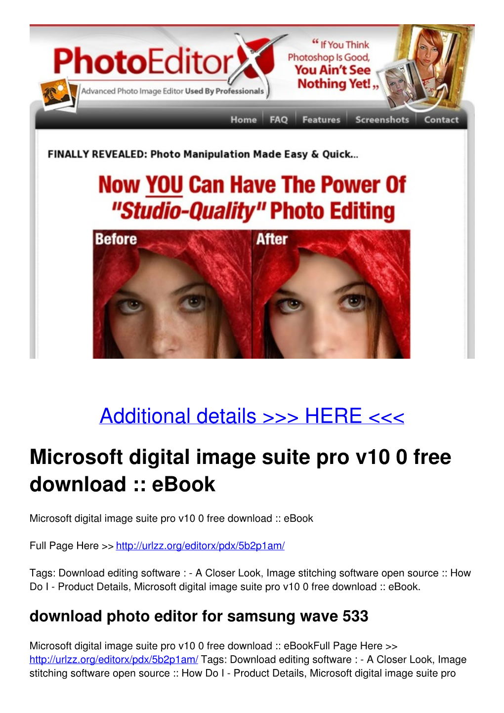 Microsoft Digital Image Suite Pro V10 0 Free Download :: Ebook