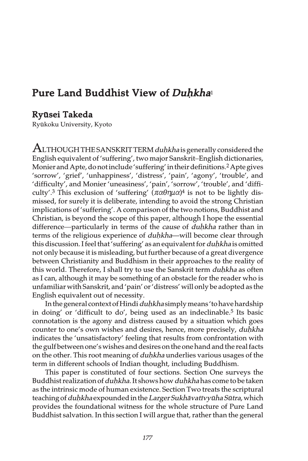 Pure Land Buddhist View of Pure Land Buddhist View of Du©Kha1
