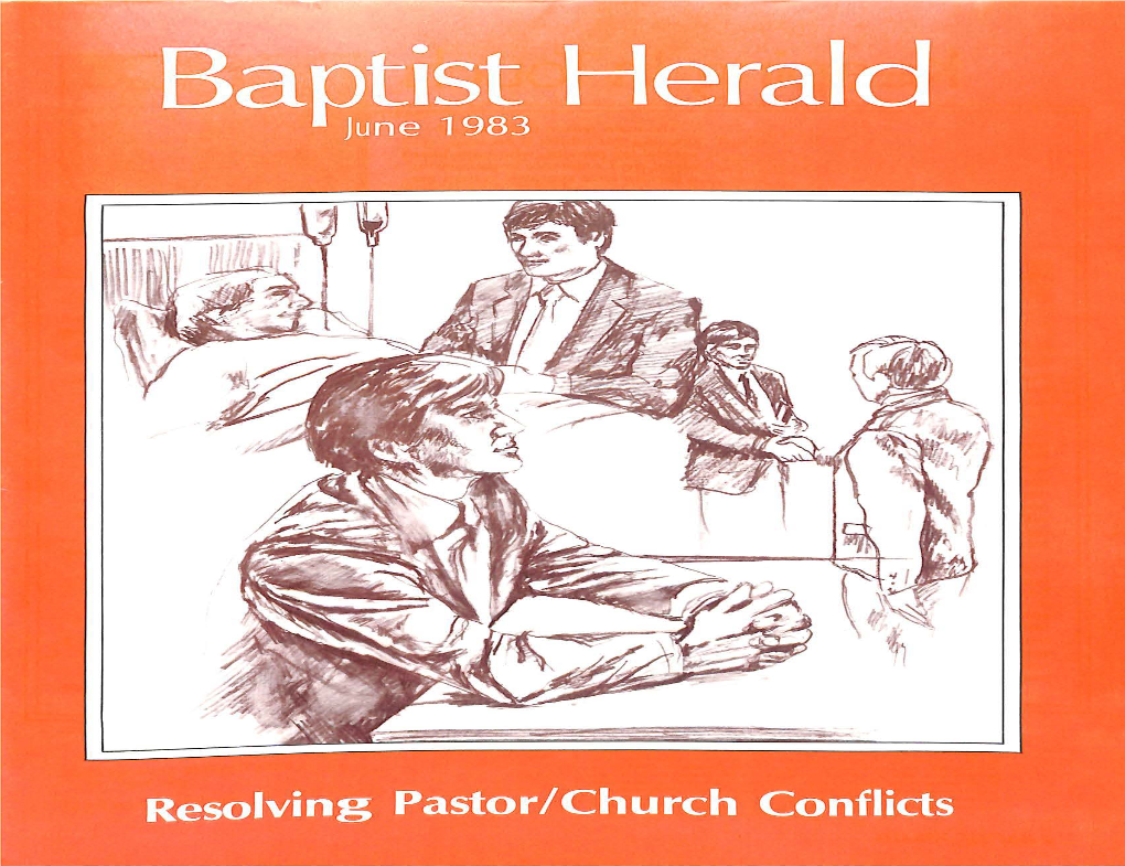 How to Avoid Conflict Between Pastor and Church 1 2 3 4 First Baptist, George, IA; Rev