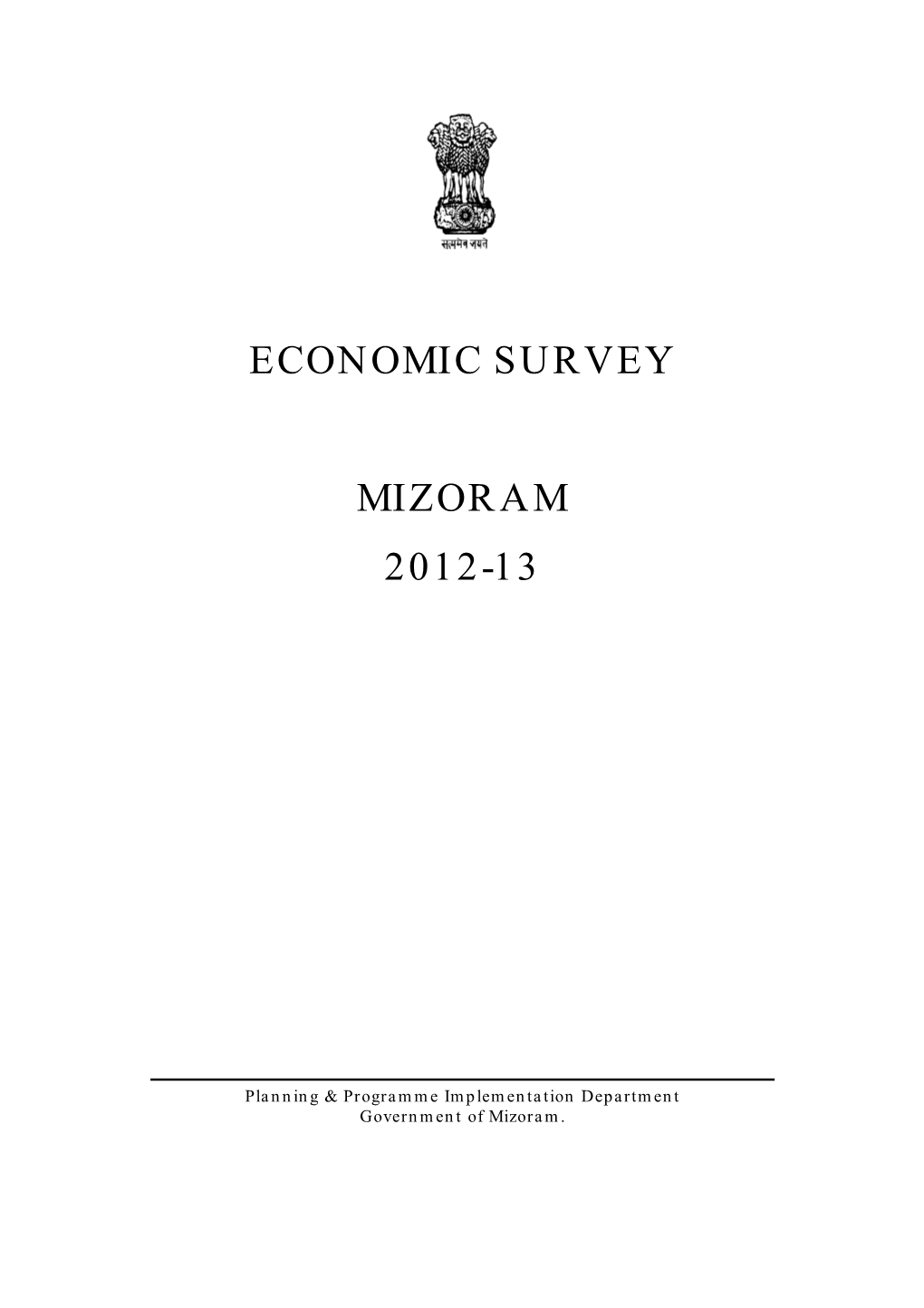 Economic Survey 2012-13