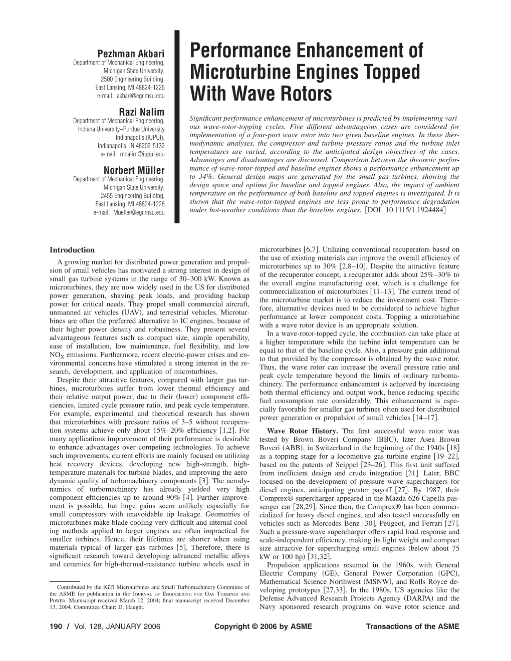 Performance Enhancement of Microturbine Engines Topped With