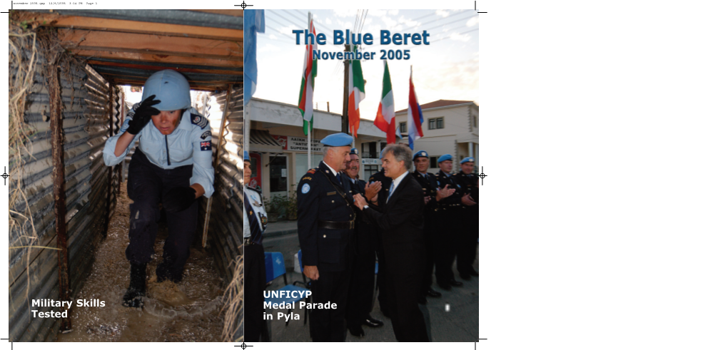 Blue Beret November 2005 - the Blue Beret 3 November 2005.Qxp 12/6/2005 3:14 PM Page 5