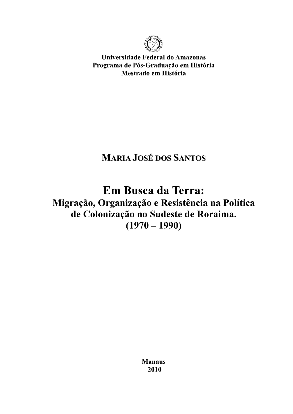 Maria José Dos Santos