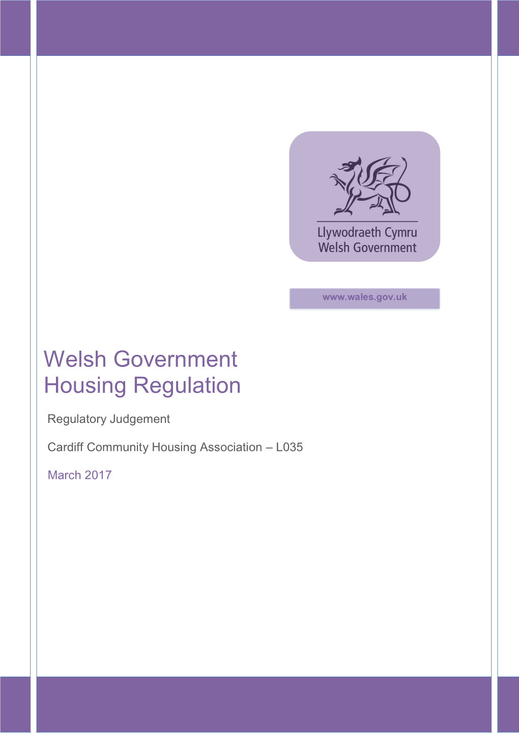 Cardiff Community Housing Association – L035