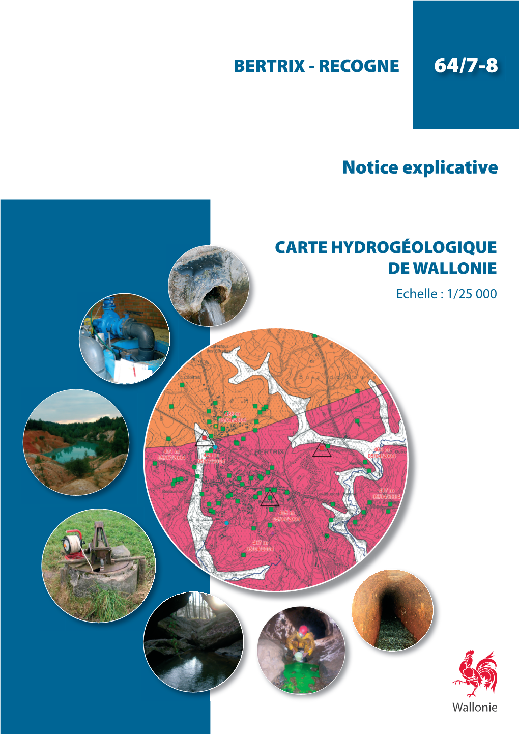 Carte Hydrogéologique De Bertrix - Recogne BERTRIX - RECOGNE