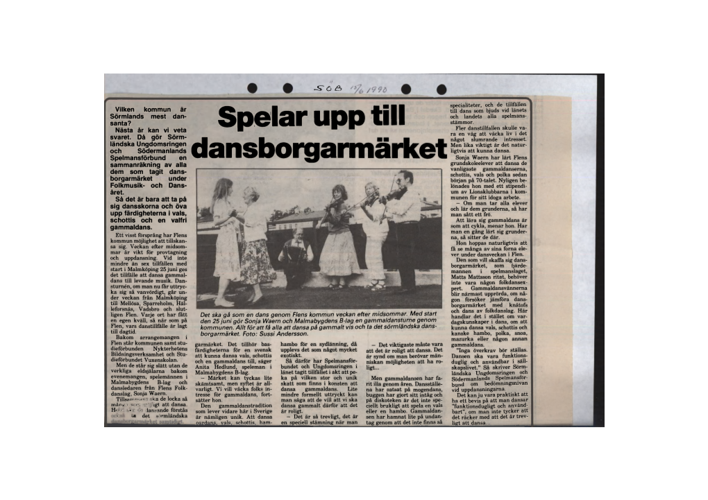 Spelar Upp Till Dansborgarmärket