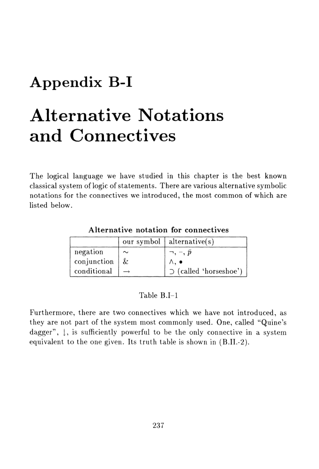 Appendix B-1