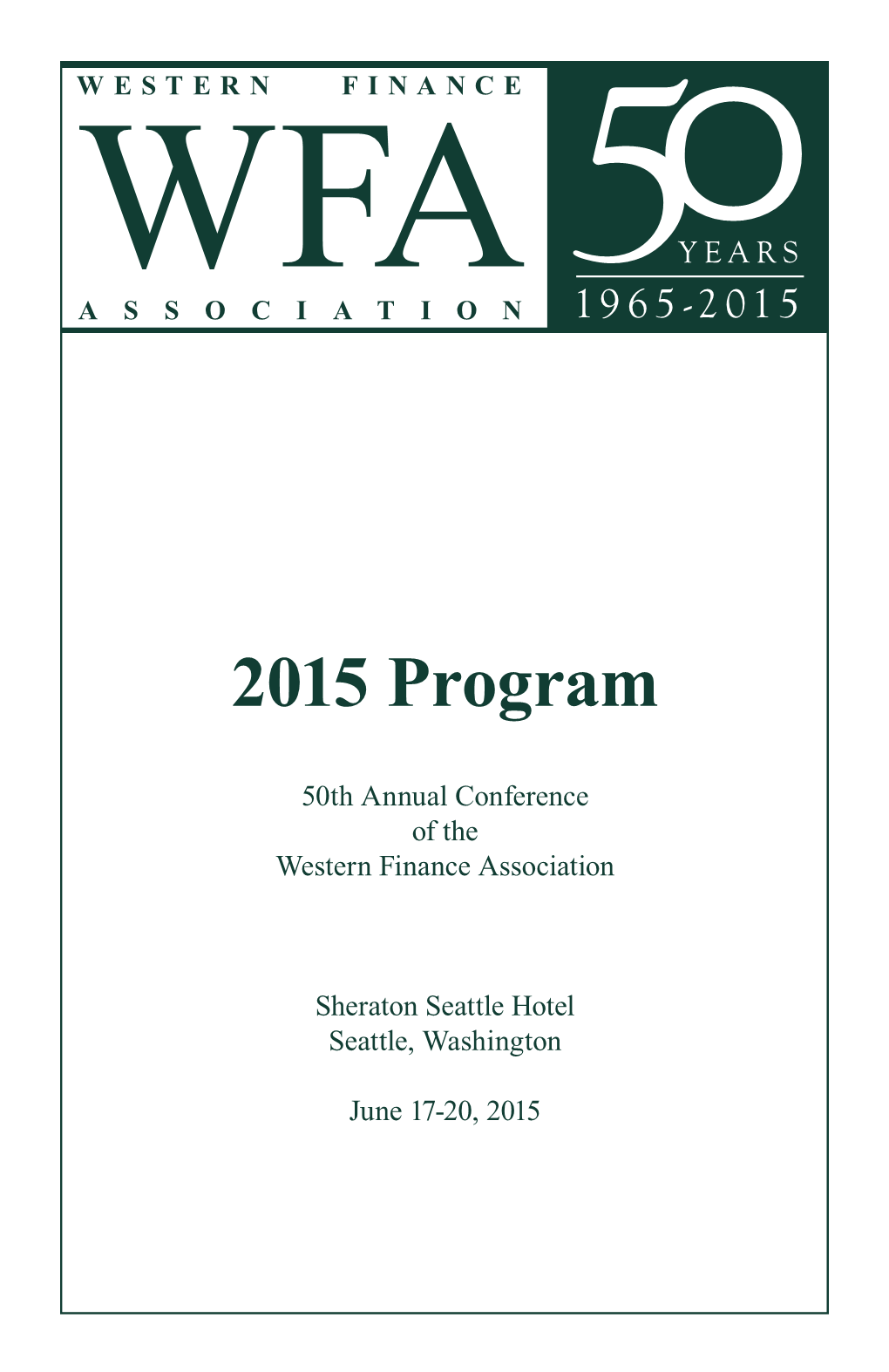 2015 Program