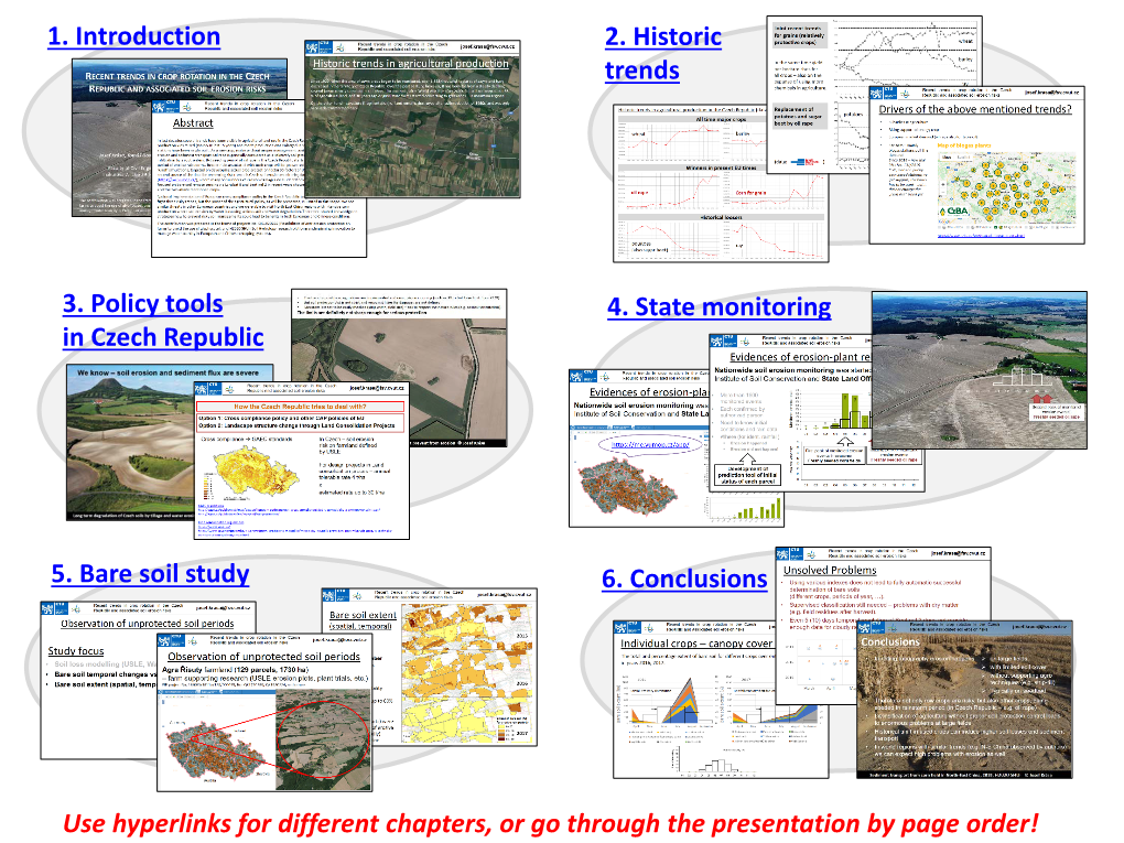 Recent Trends in Crop Rotation in the Czech Republic and Associated Soil Erosion Risks