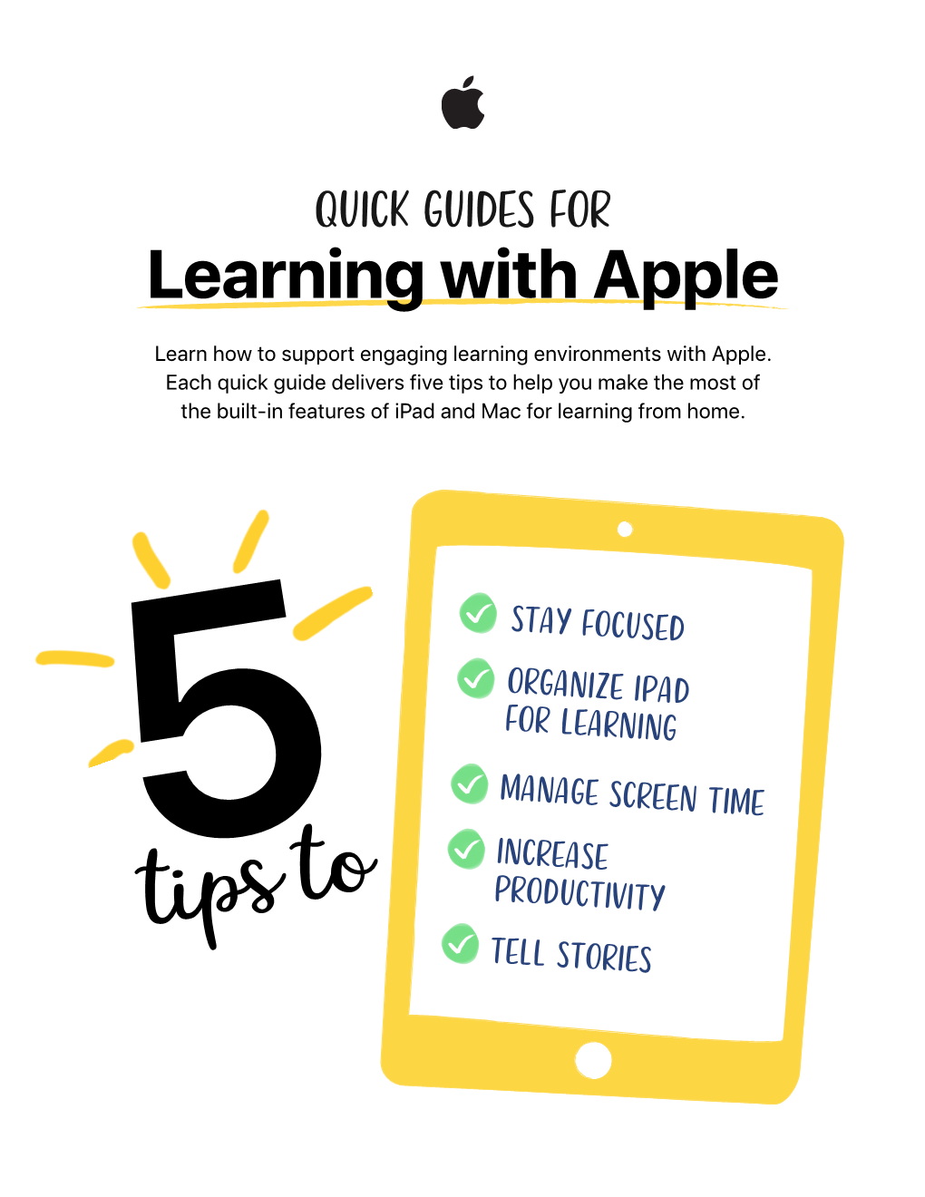 QUICK GUIDES for Learning with Apple