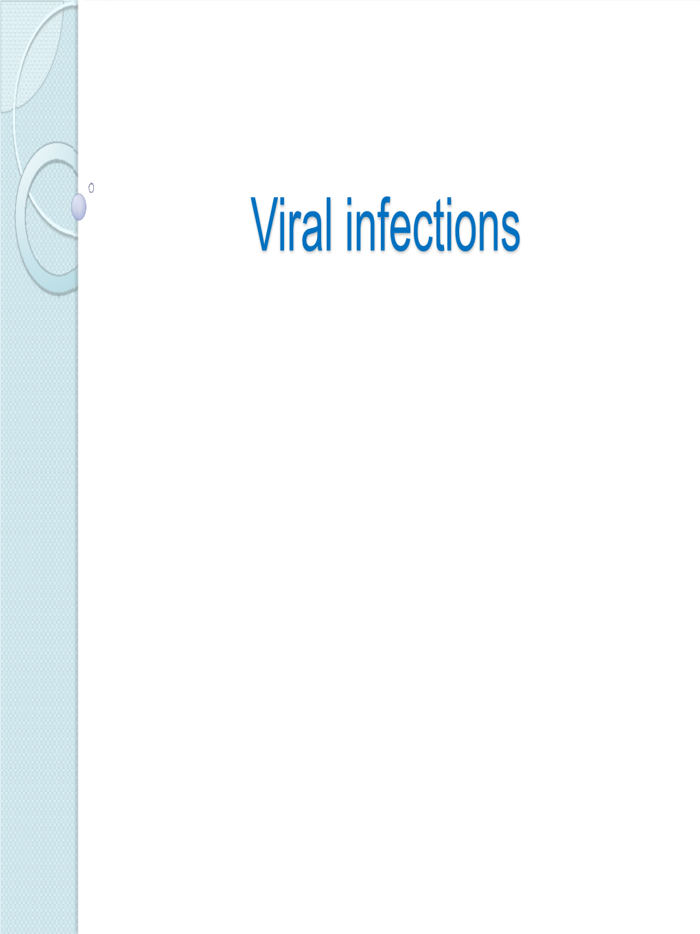 Viral Infections