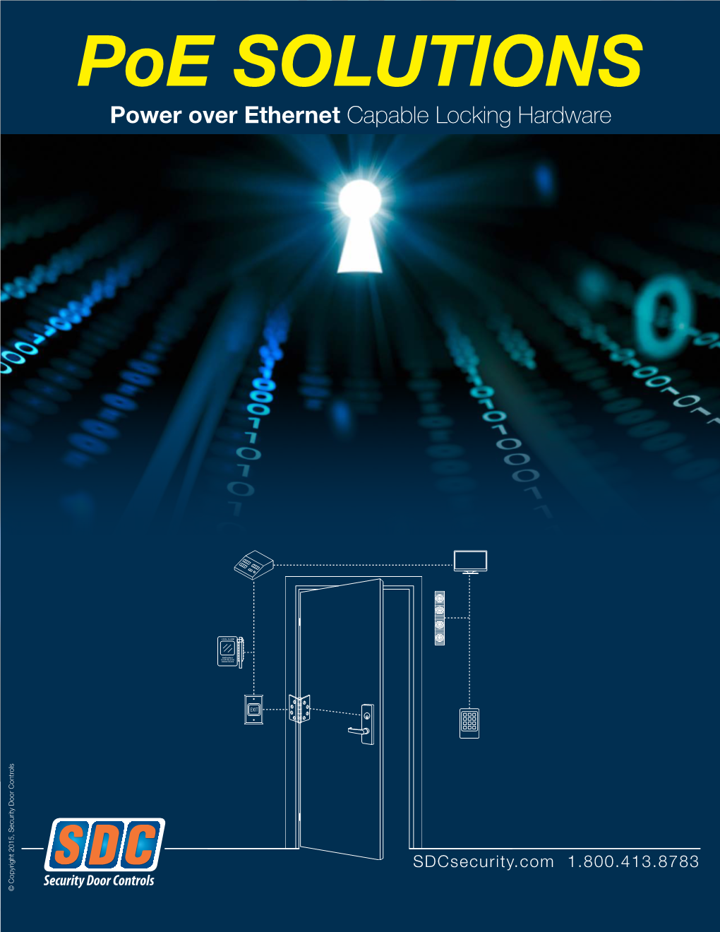 Sdcs Power Over Ethernet Capable Door Access Control Products