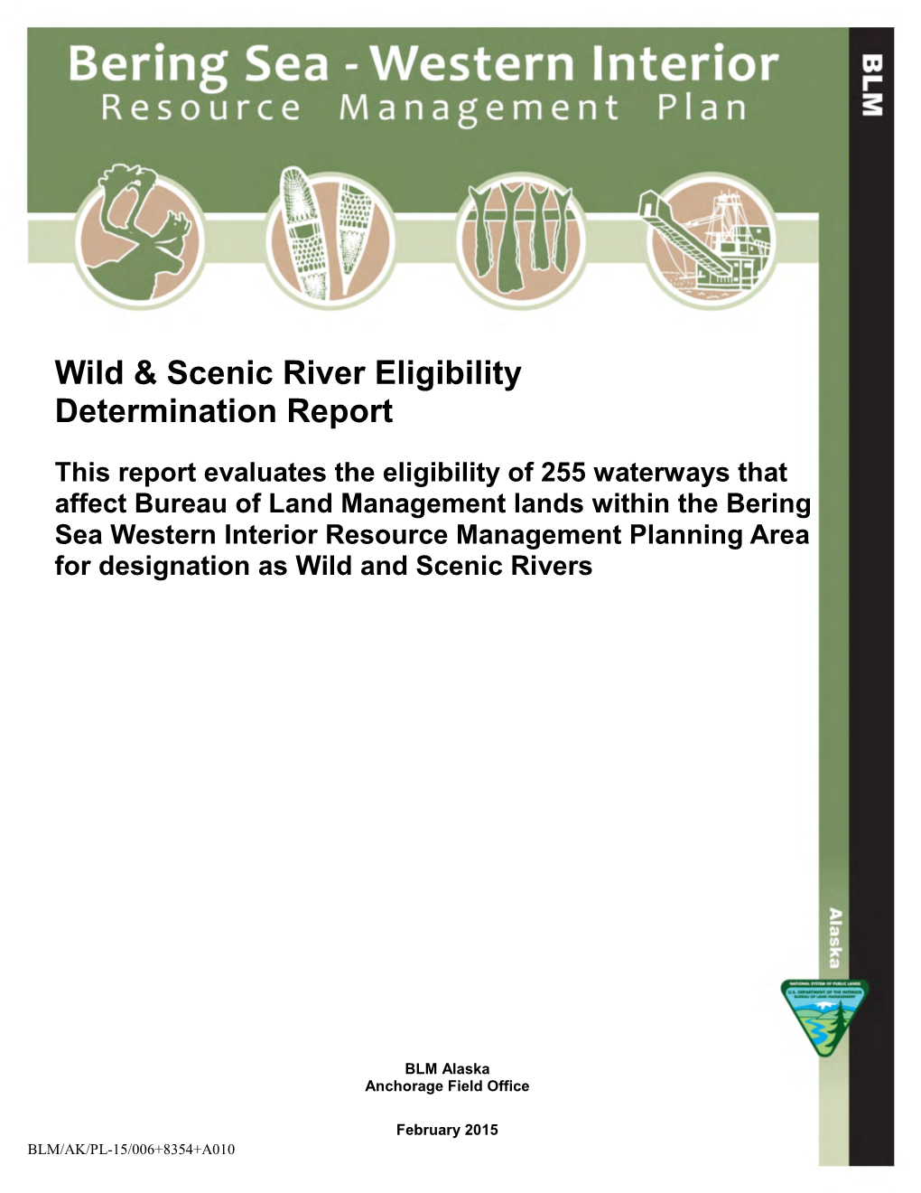 BSWI Wild & Scenic River Eligibility Determination Report