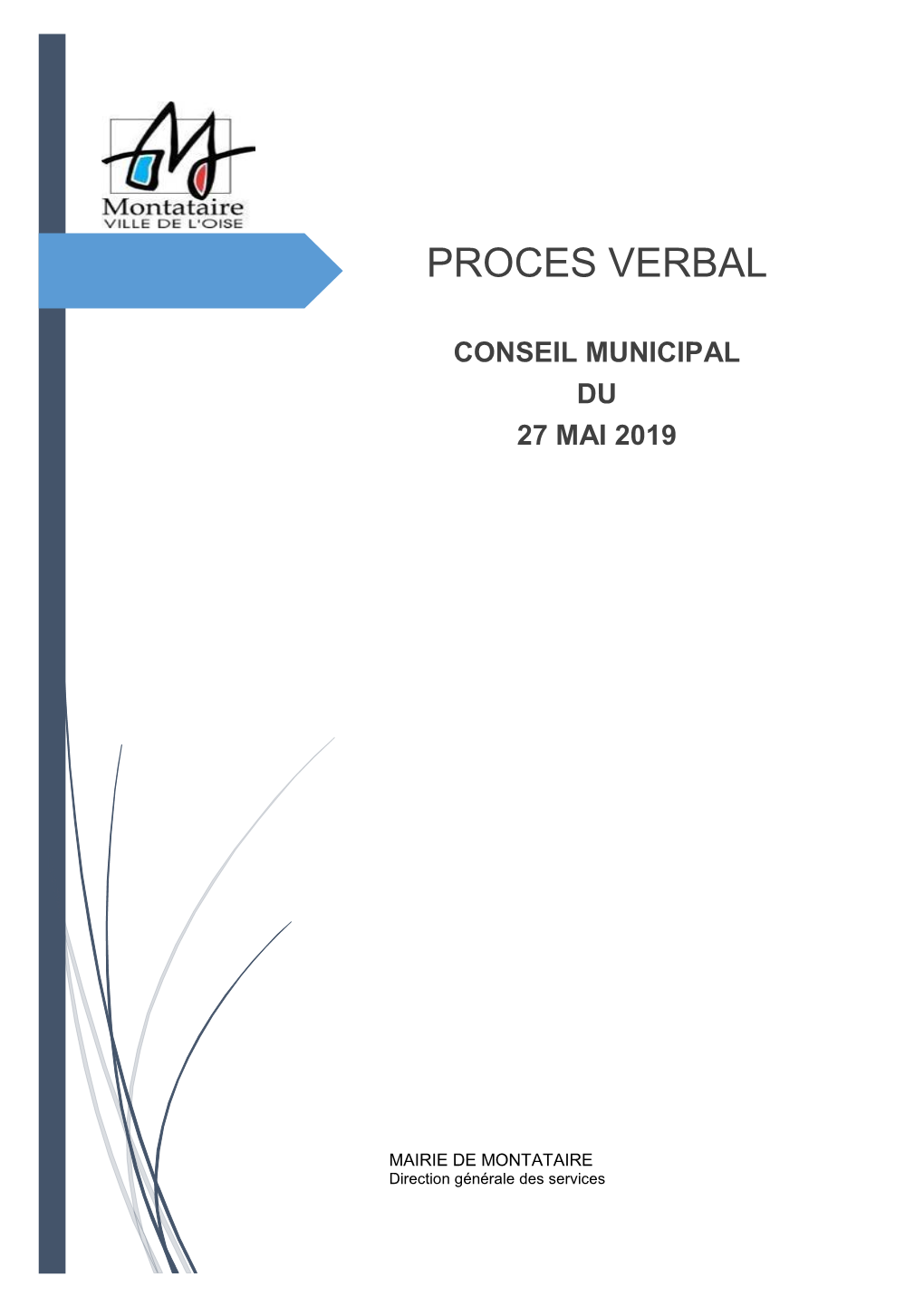 Conseil Municipal Du 26 Mars 2007