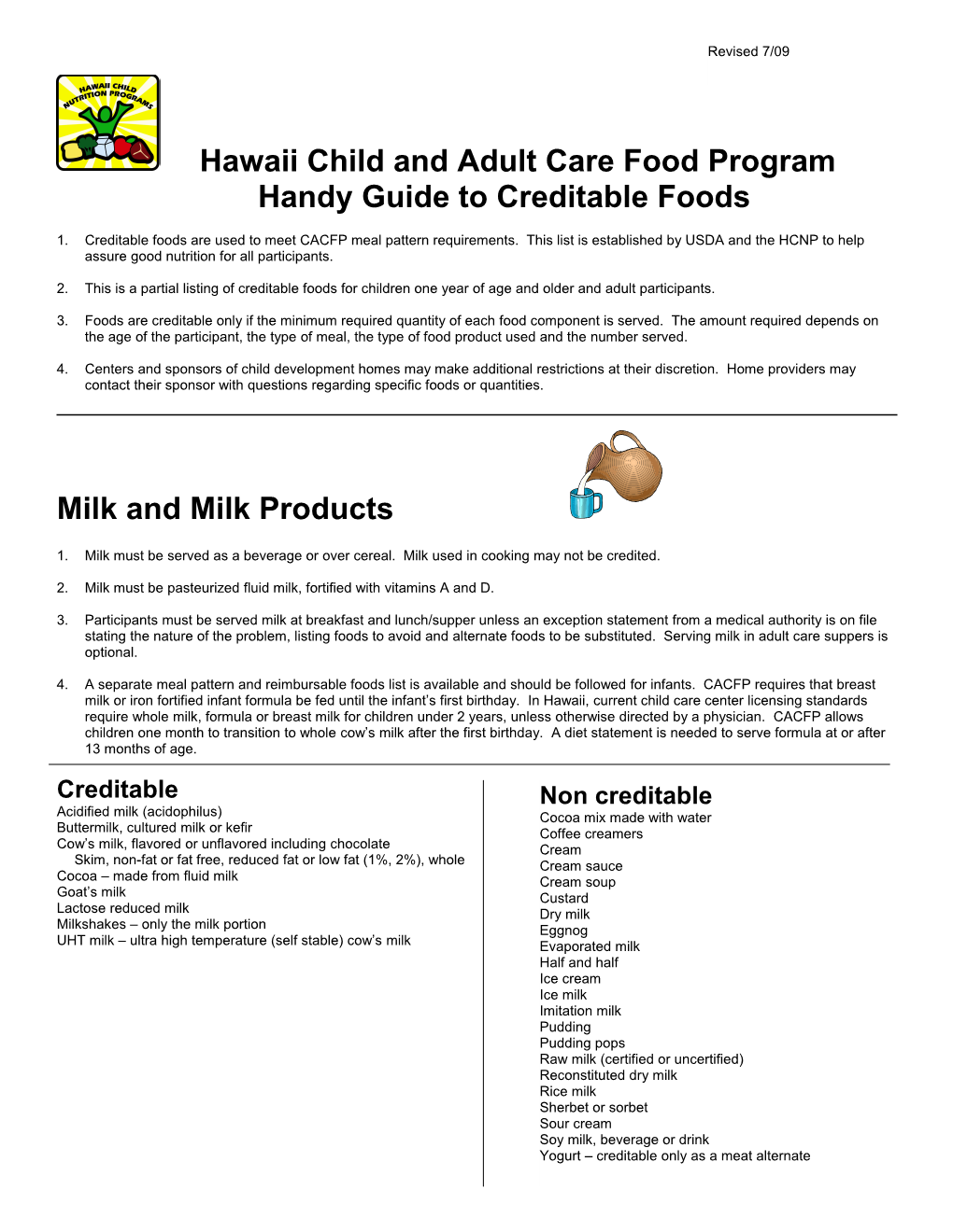 Iowa Child and Adult Care Food Program