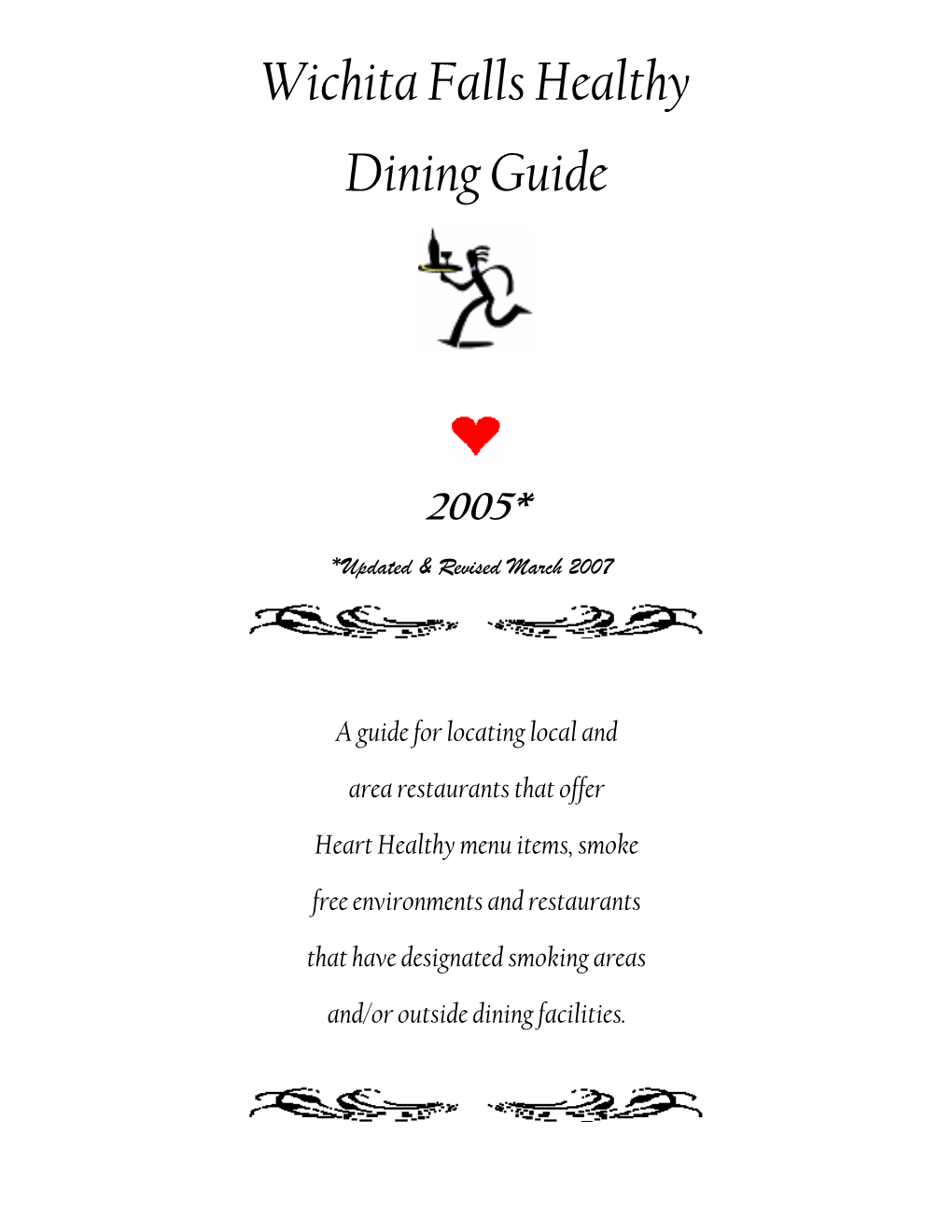 Wichita Falls Healthy Dining Guide