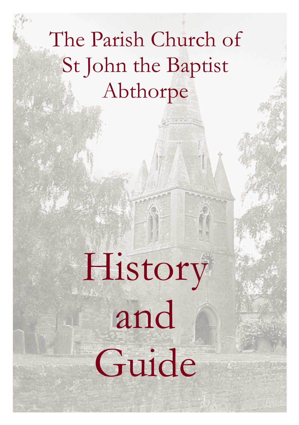 Download Abthorpe Church History