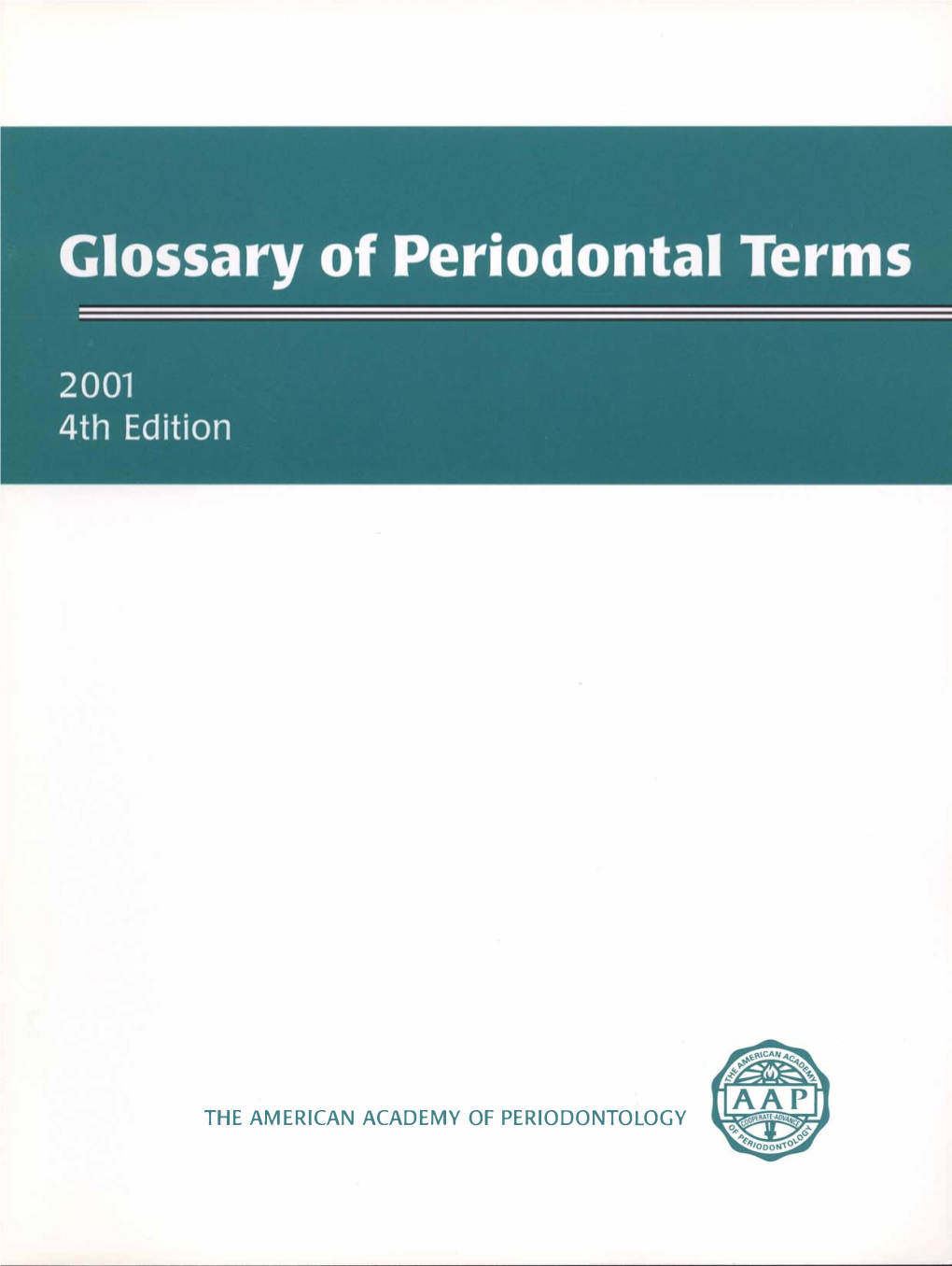 Glossary of Periodontal Terms.Pdf