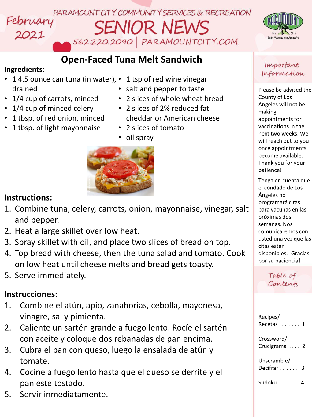 Open-Faced Tuna Melt Sandwich