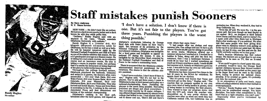 Staff Mistakes Punish V by Dave Anderson 1E NN
