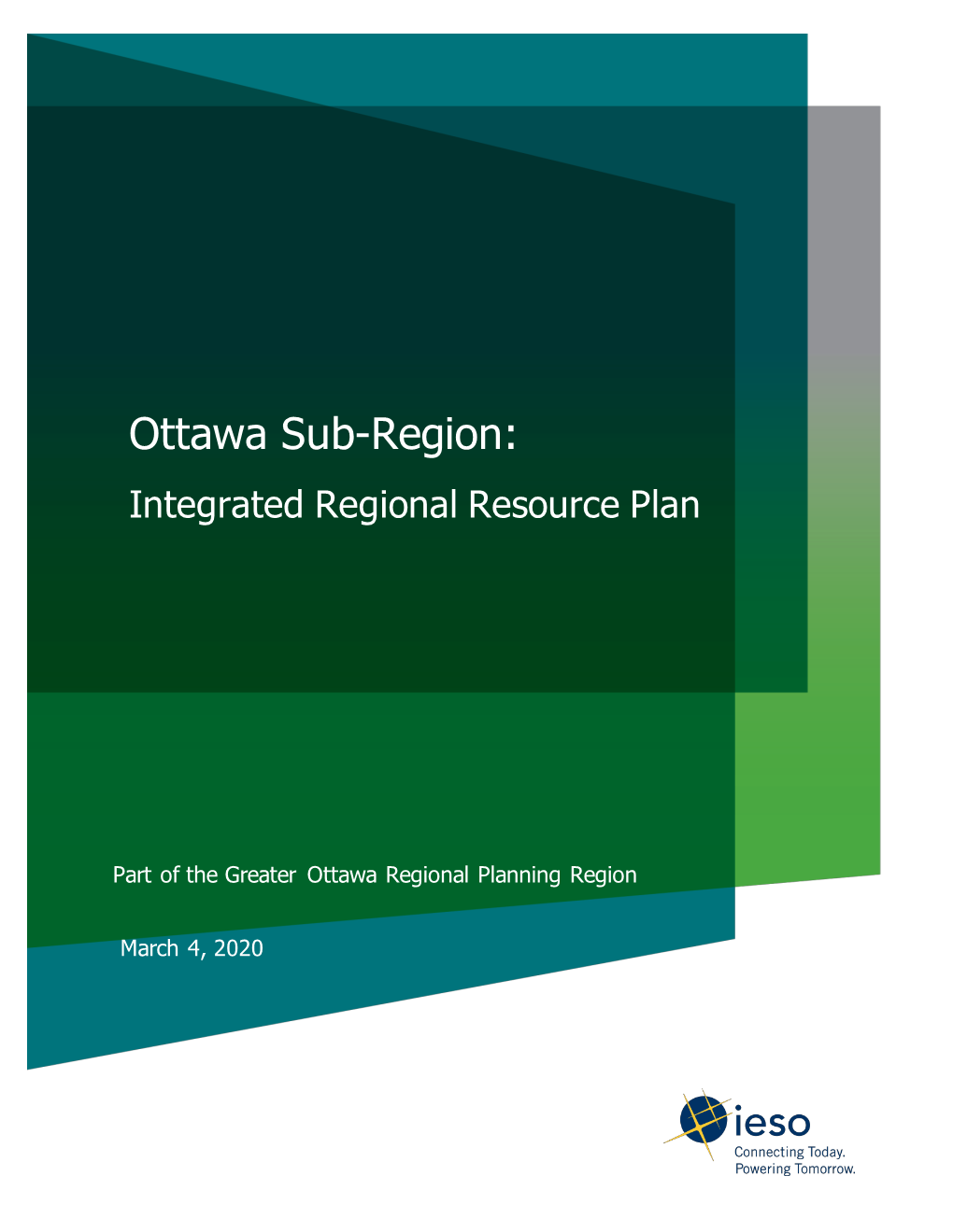 Ottawa Sub-Region IRRP