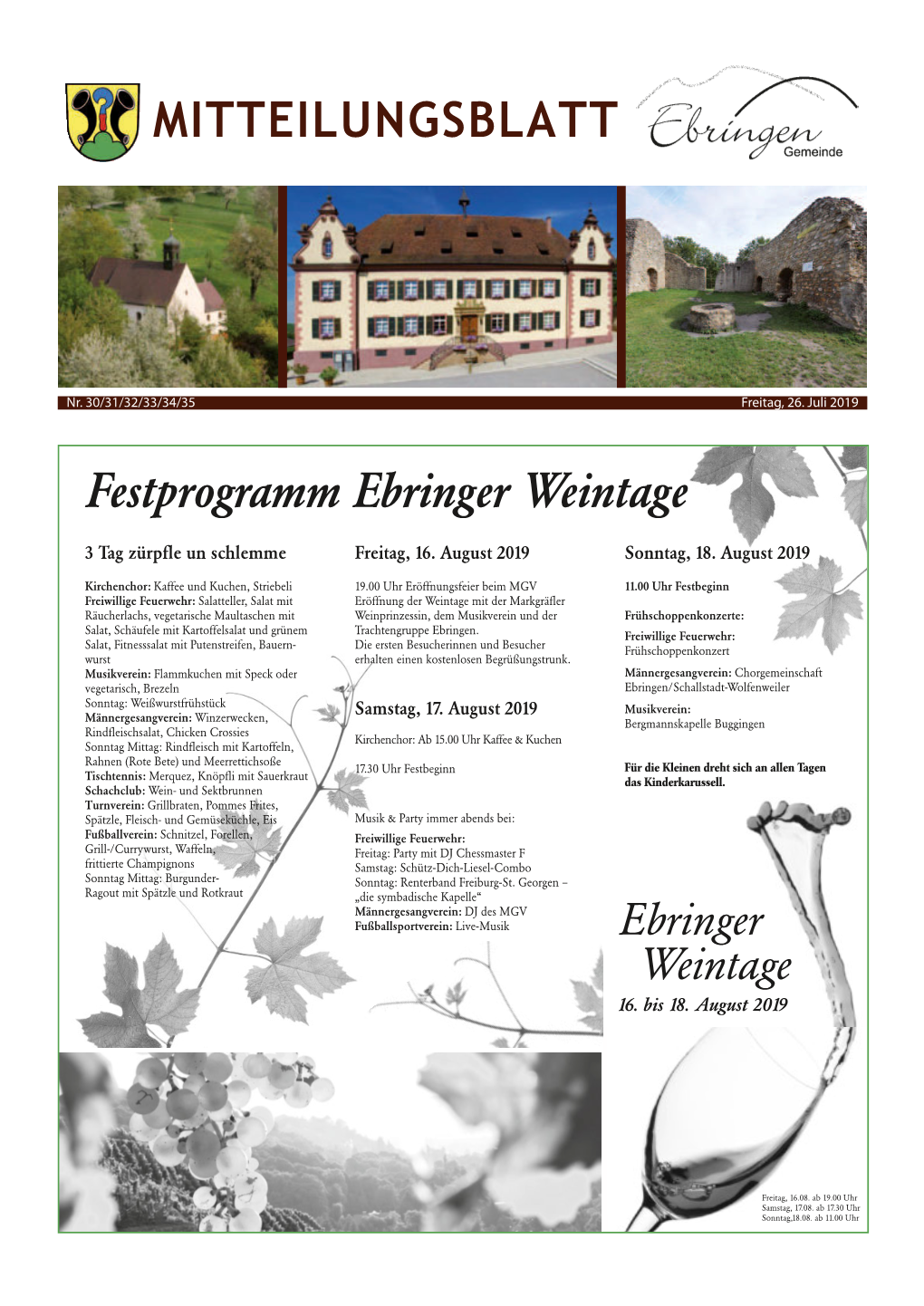 Mitteilungsblatt