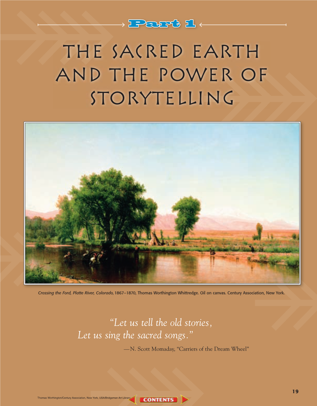 The Sacred Earth and the Power of Storytelling