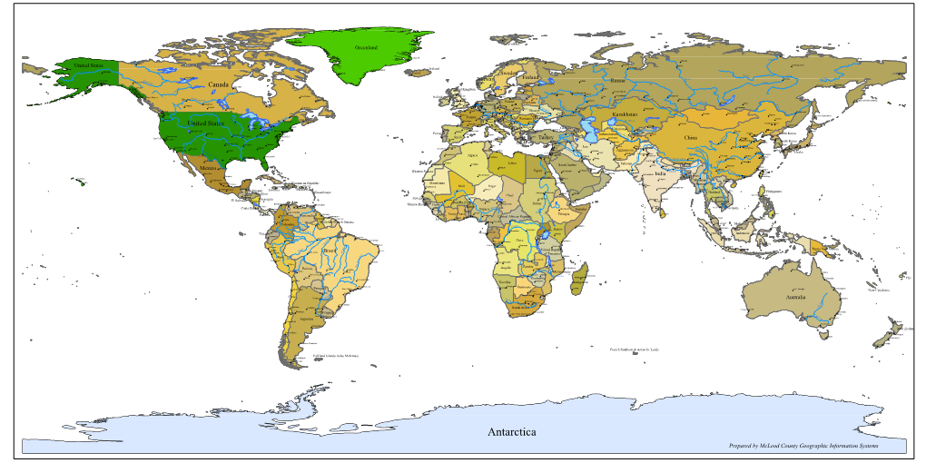 World Map (2867KB)