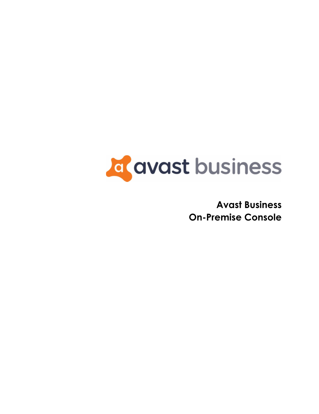 Avast Business On-Premise Console