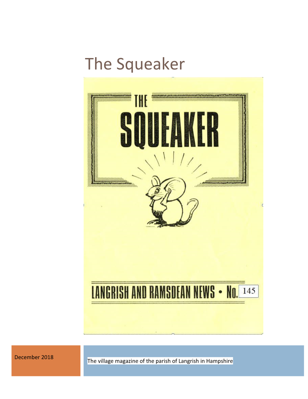 The Squeaker