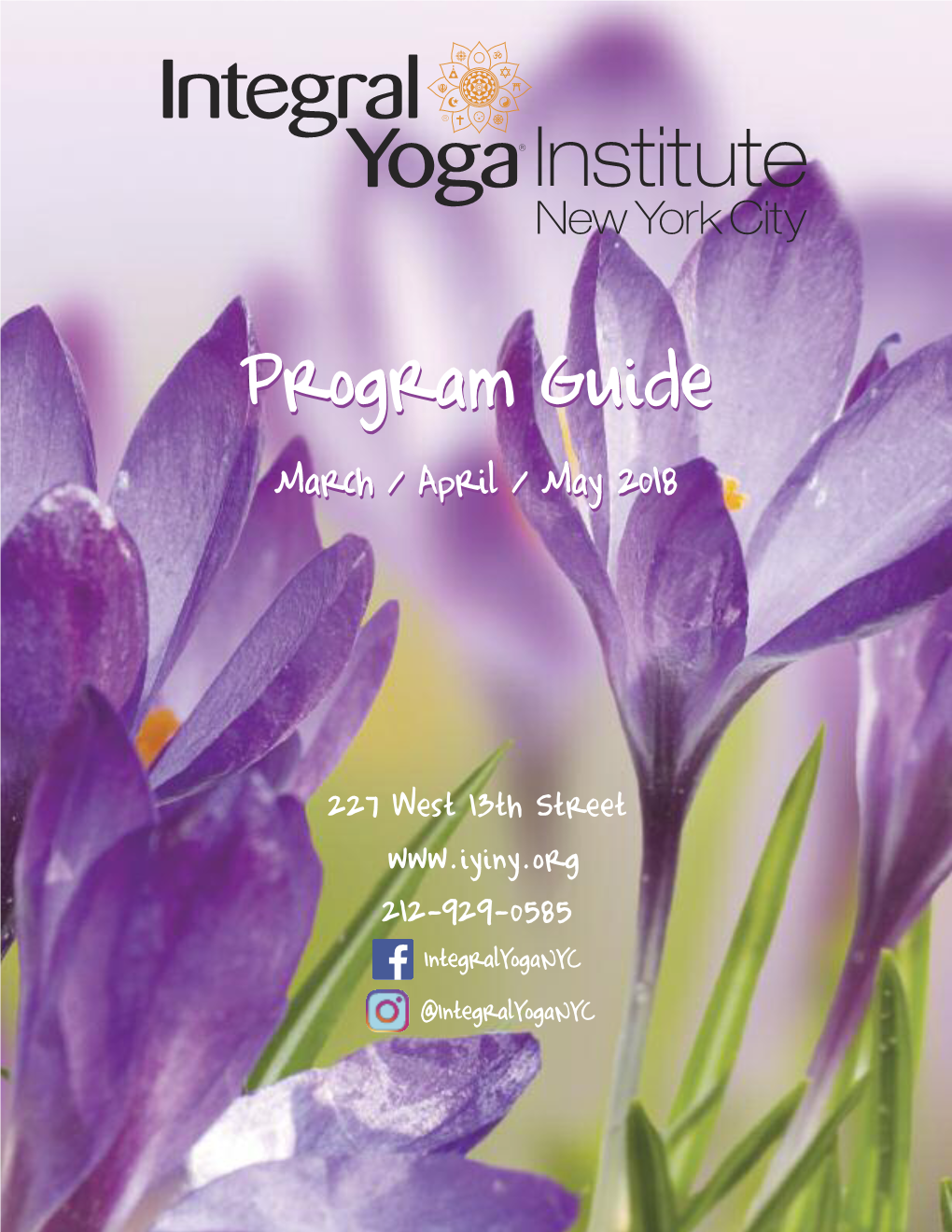 IYINY Spring 2018 Program Guide