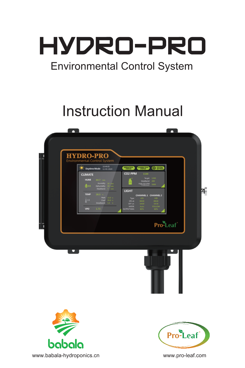 Hydro-Pro Environmental Control System