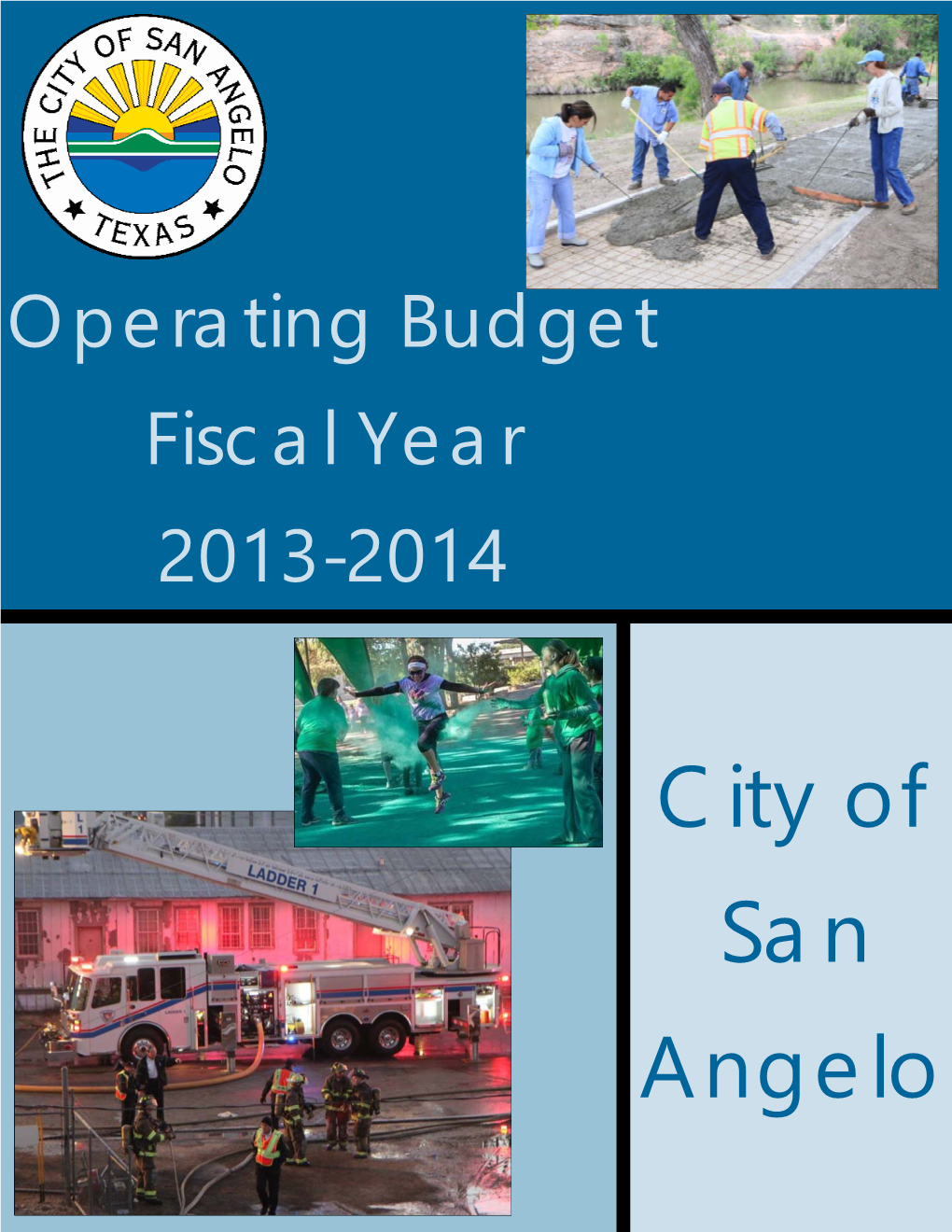 Operating Budget Fiscal Year 2013-2014