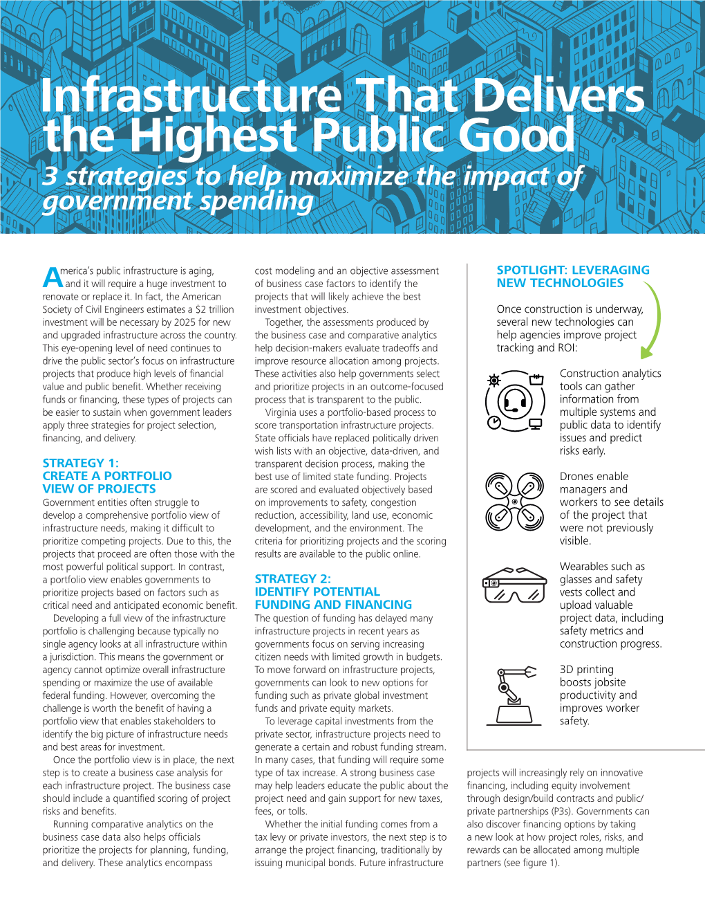 Learn More About Infrastructure That Delivers the Highest Public Good